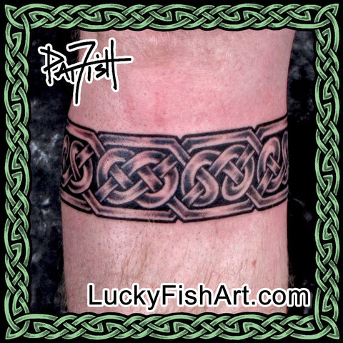 Celtic Band Tattoos Luckyfish Art
