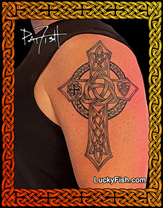 episcopal cross tattoo
