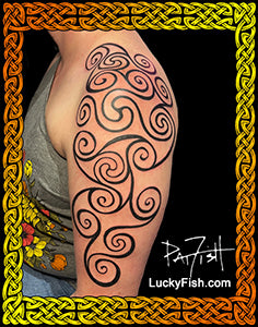 60 Fibonacci Tattoo Designs For Men  Spiral Ink Ideas