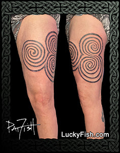 leave spiral tattooTikTok Search