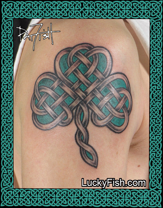 Shamrock Tattoos  Tattoo Designs Tattoo Pictures