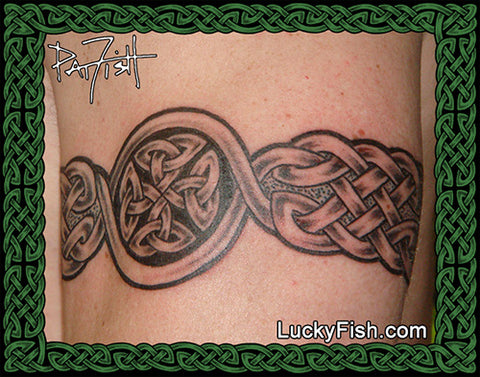 Celtic Warrior Celtic Armband Tattoo - Temu