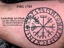 Nordic Viking Tattoo Designs Luckyfish Art