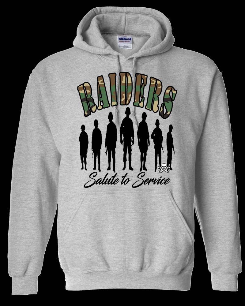 camo raiders sweatshirt