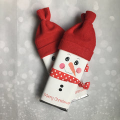 Snowman Candy Bar Wrapper