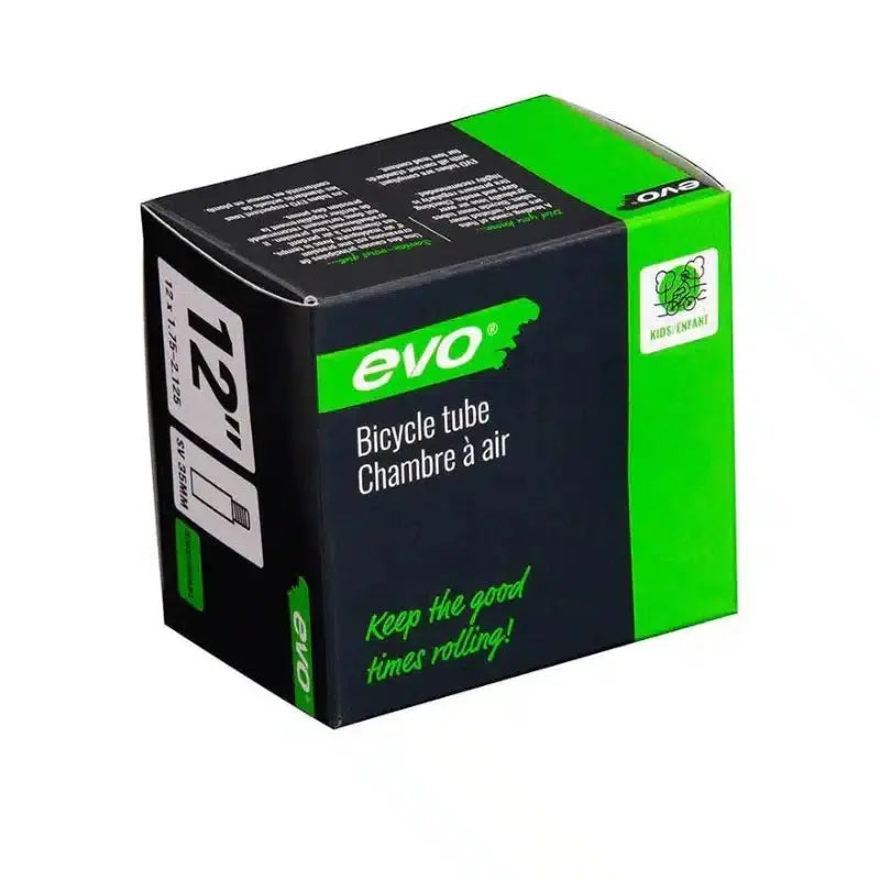 EVO Bicycle Tube - 12" x 1.75-2.125 | 35mm Schrader Valve EVO