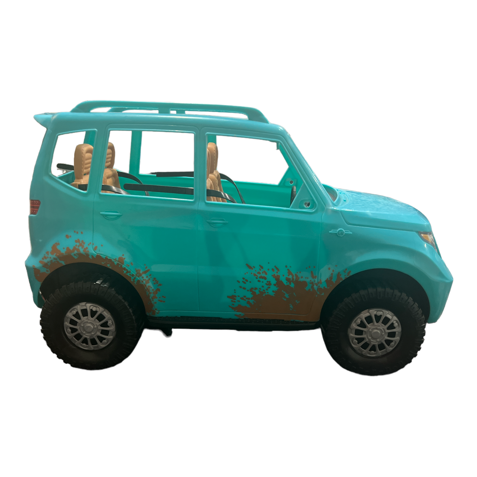 Kwaadaardig Boer loterij Barbie SUV Teal Camping Jeep – Purpose Thrift