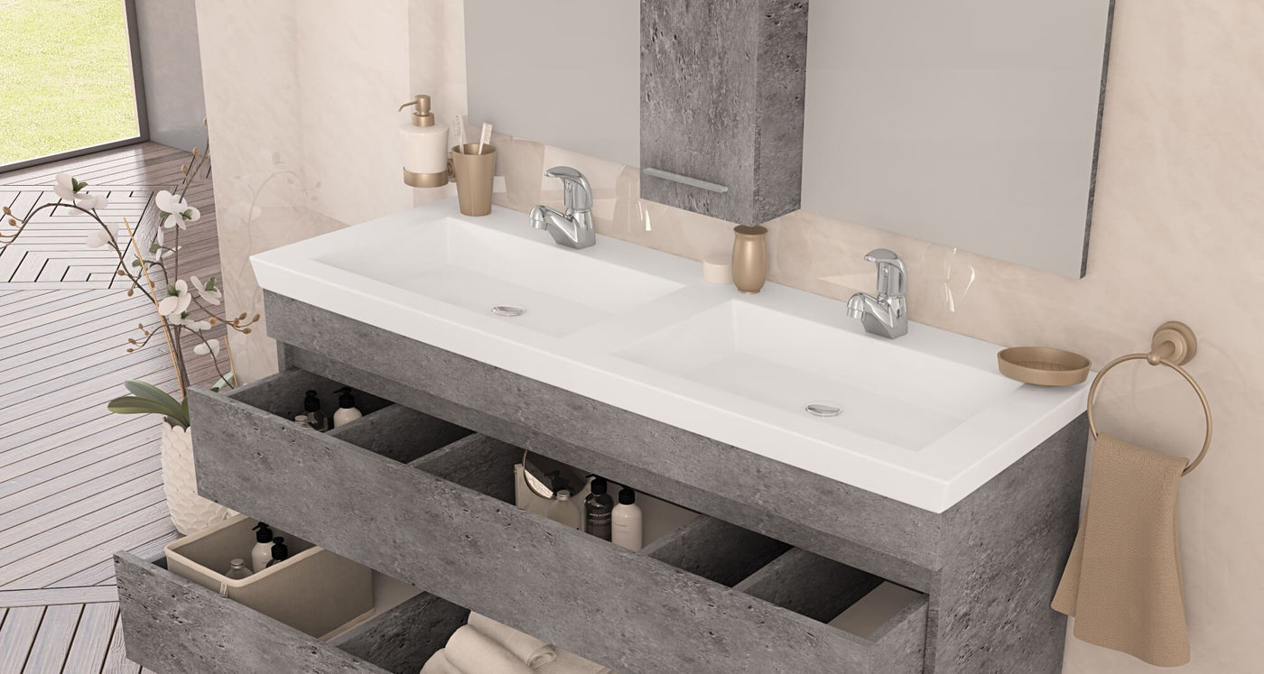 Double Sink Vanities 44 To 50 Inches 44 To 50 Inches