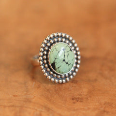 Beaded Turquoise Ring