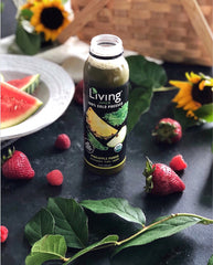 O2 Living Pineapple Punch organic cold-pressed living fruit and vegetable juice - makers of organic cold-pressed immunity and preventative juice shots
