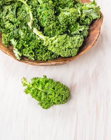 Heart healthy kale salad by Living Juice