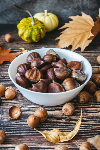 chestnuts- O2 Living blog makers of organic cold-pressed fruit and vegetable Living Juice