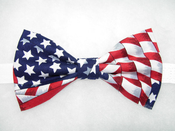 American Flag Bow Tie / USA Stars & Stripes / Pre-tied Bow tie – Bow ...