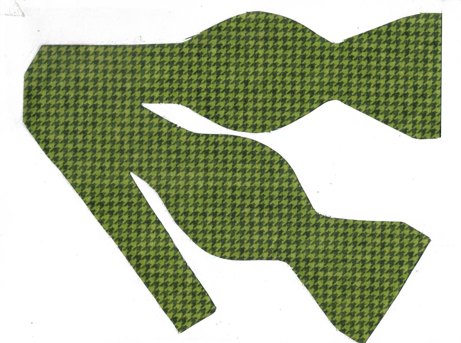 light green bow clipart