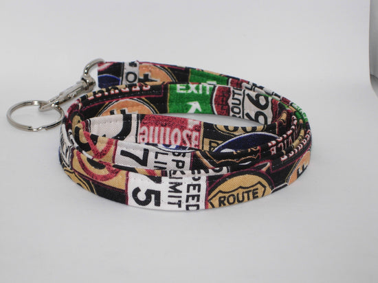 Route 66 Lanyard / Retro Highway Signs / Vacation Key Fob, Key Chain, – Bow  Tie Expressions