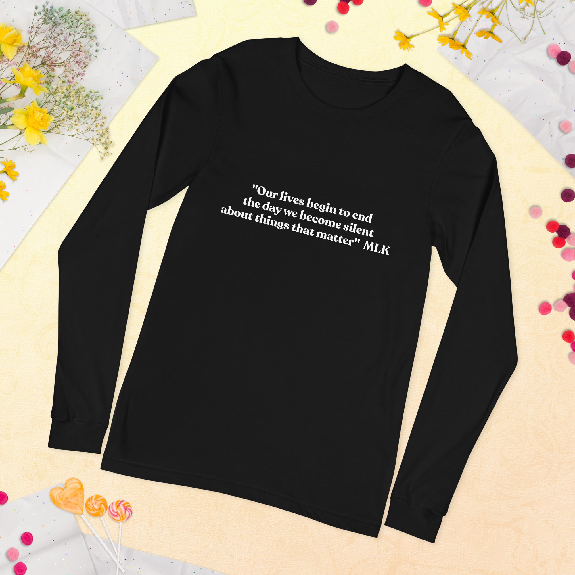 MLK Unisex Long Sleeve Tee