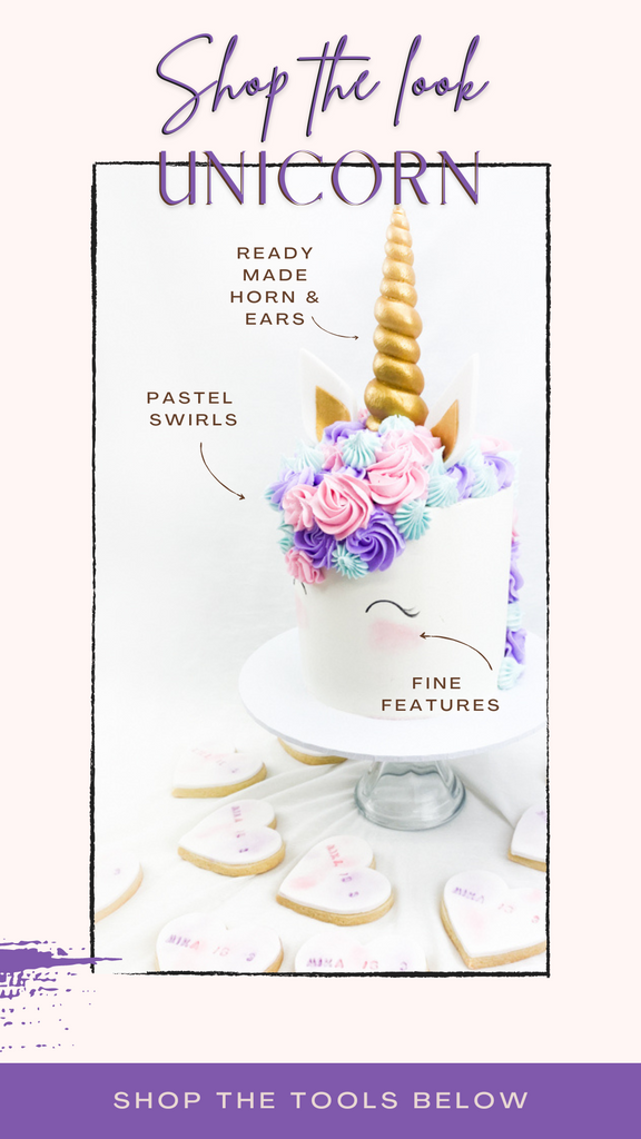 Shop our unicorn cake design at Studio Cakes