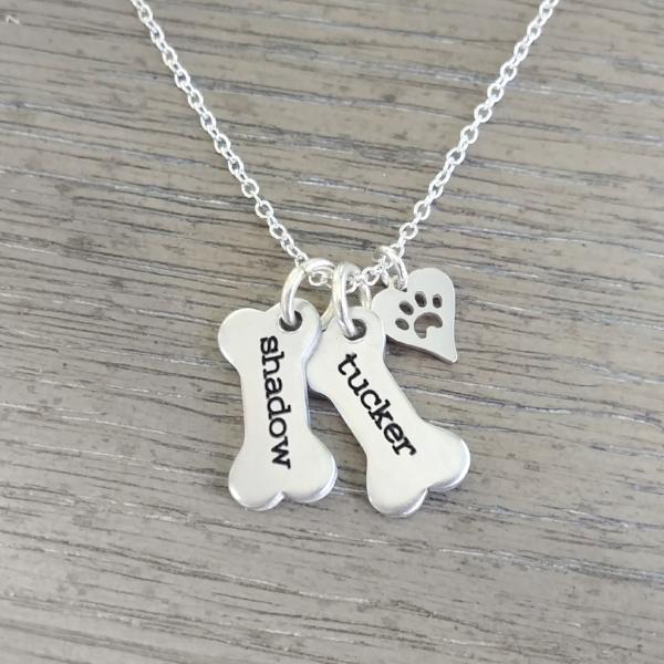Paw Print Necklace Lab-Created Sapphire Sterling Silver | Kay Outlet