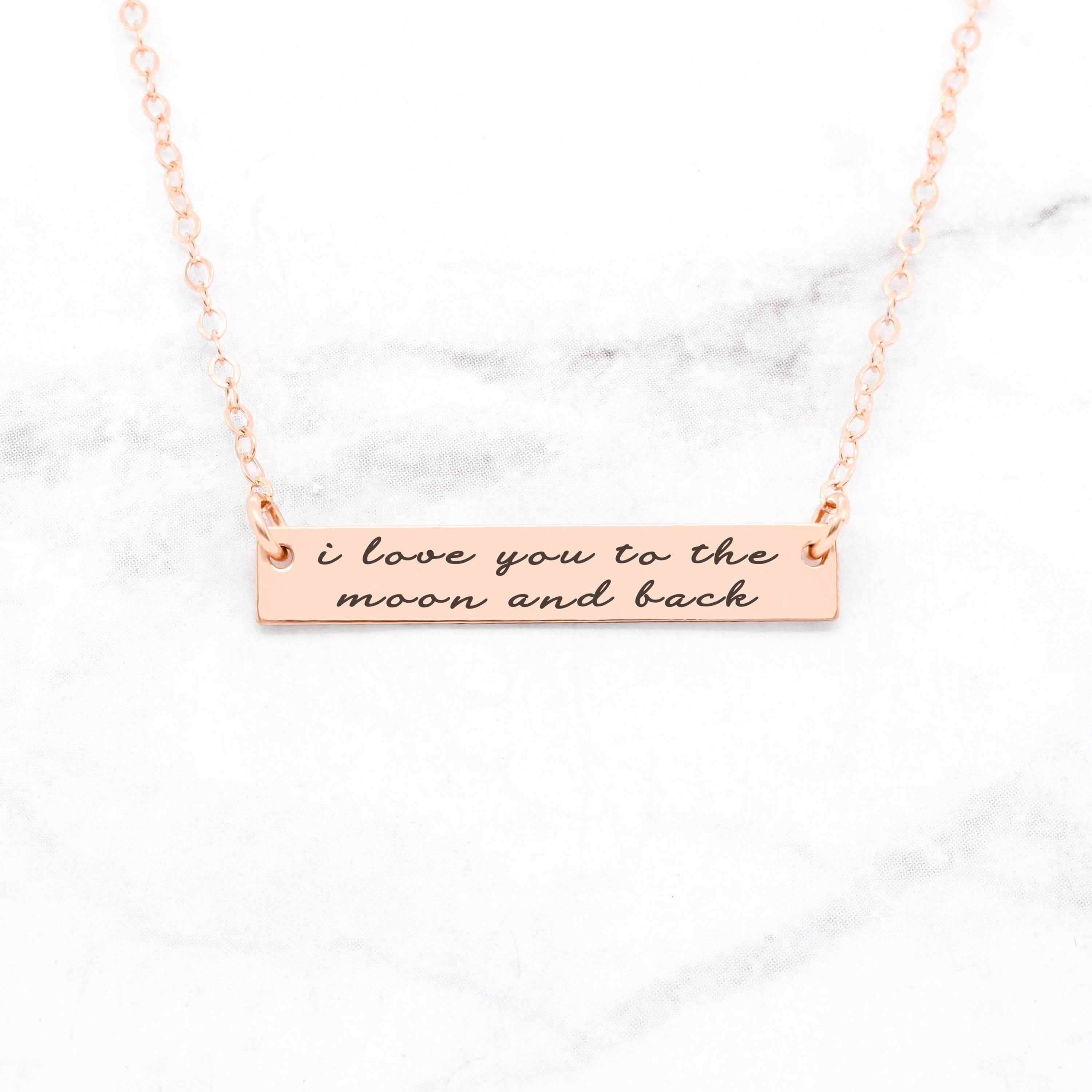 Love You To The Moon&Back Necklace - gnoceoutlet.com
