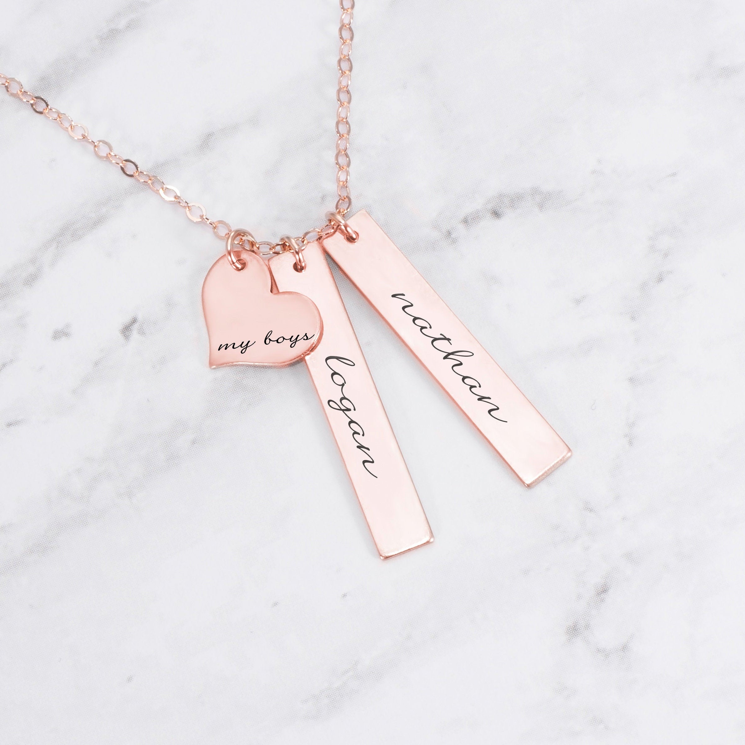 PROUD MOM Necklace | Necklace with engraving | MAMALOVES