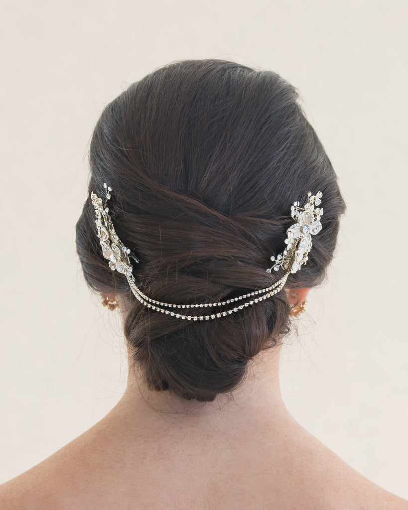 wedding hair chain accessories