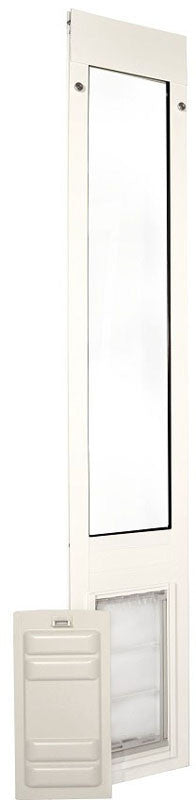 Patio Pacific 01ppc06-pw Thermo Panel 3e - Small With Endura Flap - 74.75-77.75, White Frame