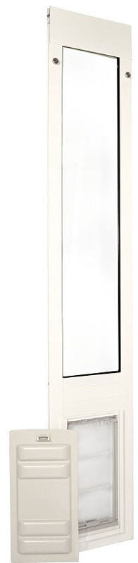 Patio Pacific 01ppc06-qw Thermo Panel 3e - Small With Endura Flap - 77.25-80.25, White Frame