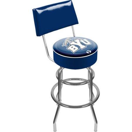 Brigham Young University Clc1100-byu Brigham Young University Padded Swivel Bar Stool With Back