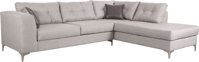 Zuo Modern 100176 Memphis Sectional Rhf Color Smoke