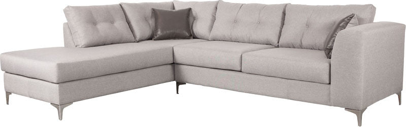 Zuo Modern 100246 Memphis Sectional Lhf Color Smoke