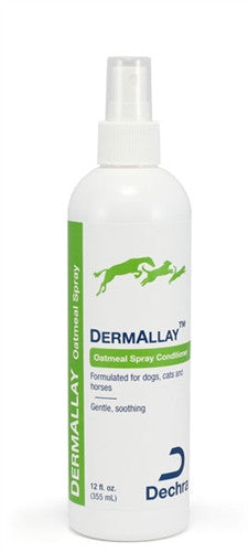 Dechra 10250 Dermallay Oatmeal Spray Conditioner, 12 Oz