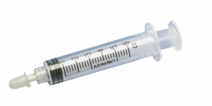 Covidien 11962 Monoject Oral Medication Syringe With Tip Cap, 6 Ml 100/box