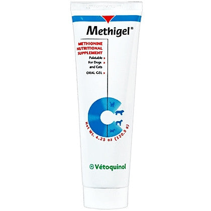 Vetoquinol 12660 Methigel Urinary Acidifier Oral Gel For Dogs & Cats, 4.25 Oz