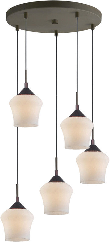 Woodbridge Lighting 12728meb Belmont 5-light Cluster