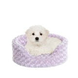 Furhaven Pet Products 13235354 Sm Ultra Plush Oval Lavender