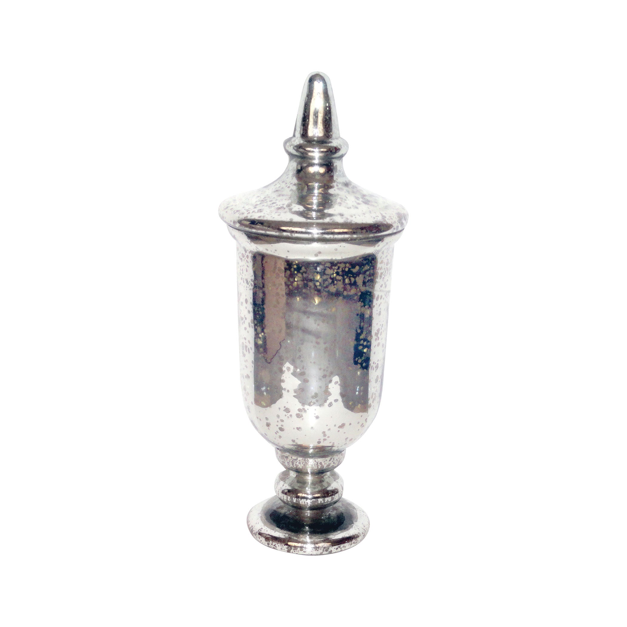 Pomeroy Pom-133312 Versailles Collection Antique Silver Finish Jar/bottle