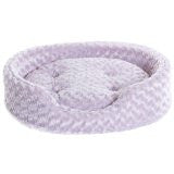 Furhaven Pet Products 13435354 Lg Ultra Plush Oval Lavender