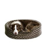Furhaven Pet Products 13435355 Lg Ultra Plush Oval Chocolate