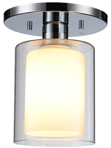Woodbridge Lighting 14735chr Alaina 1-light Semi-flush
