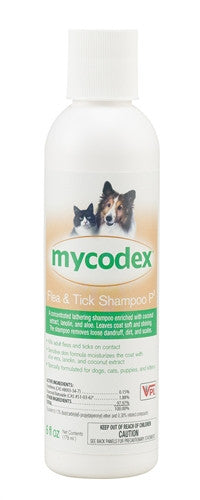 Vpl 15046 Mycodex Flea & Tick Shampoo P3 (triple Strength Pyrethrin), 6 Oz