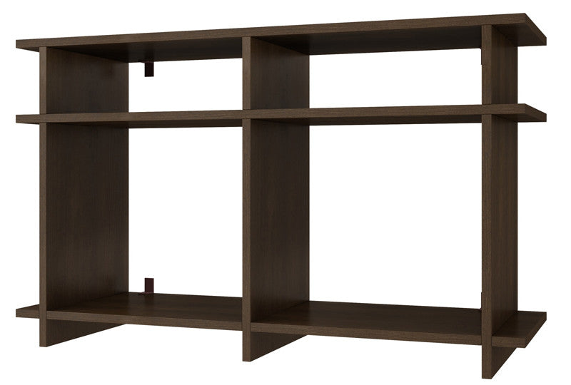 Accentuations By Manhattan Comfort Suitable Wellington Tv Stand With 4 Open Shelves In White
