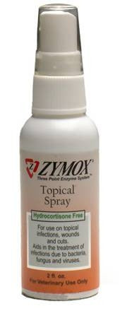 Pkb Inc. 16053 Zymox Topical Spray Hydrocortisone Free, 2 Oz.