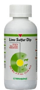 Vetoquinol 16179 Lime Sulfur Dip (concentrate), 4 Oz