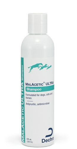 Dechra 16833 Malacetic Ultra Shampoo, 8 Oz