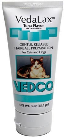 Vedco 18597 Vedalax Hairball Preparation Tuna 3 Oz Green
