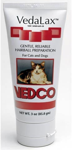 Vedco 18598 Vedalax Hairball Preparation Malt 3 Oz Red