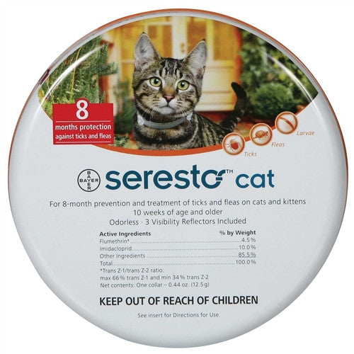 Bayer Healthcare 18599 Bayer Seresto Flea And Tick Collar, Cat