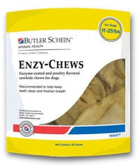 Butler Schein 19015 Butler Schein Enzychews For Dogs 1125 Lbs, 30 Chews Yellow