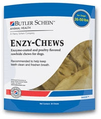 Butler Schein 19016 Butler Schein Enzychews For Dogs 2650 Lbs, 30 Chews Blue