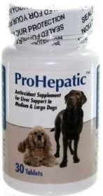 Aho 19090 Prohepatic Liver Support Medium Dogs, 30 Tablets